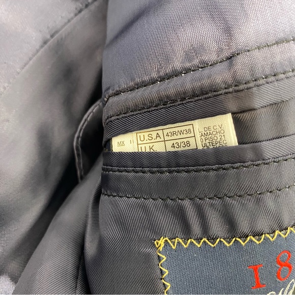 Brooks Brothers 1818 Pinstripe Suit 43 - Picture 9 of 13